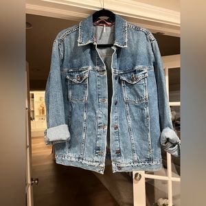 Free People Boyfriend Jean Jacket Small